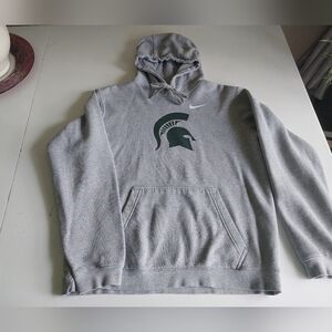 Michigan State Spartans Nike Hoodie Mens Medium